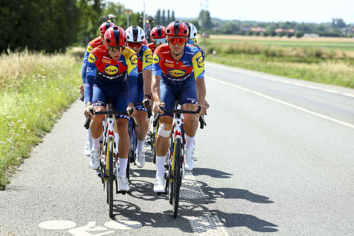 C'est l'objectif des jeunes talents - courir un jour dans le WorldTour