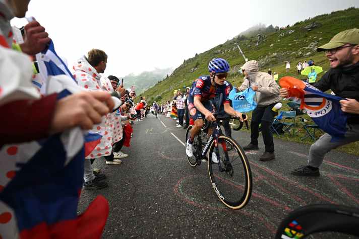 Unter Oscar Onley fuhr der Ursus Arya R Laufradsatz auf den vierten Platz der Tour de France Gesamtwertung 2025.