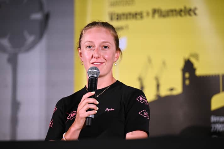 Cédrine Kerbaol zeigte bereits im letzten Jahr, dass sie eine gute Einzelzeitfahrerin ist