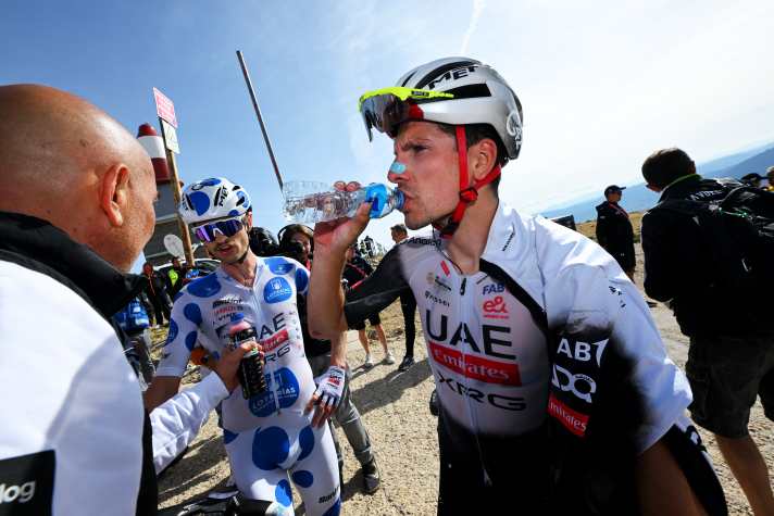 Après la 20ème étape du Tour d'Espagne, la deuxième place au classement général était acquise pour Almeida.
