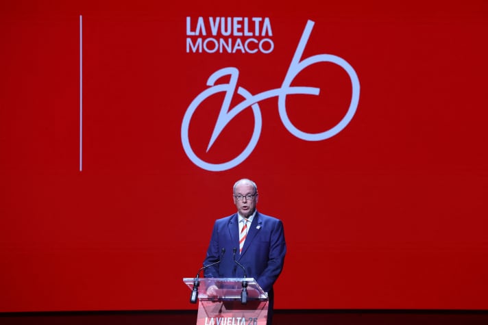 Prinz Albert II. von Monaco bei der Präsentation