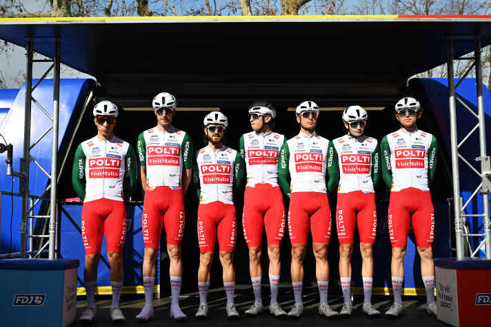 Gets a starting opportunity at the Giro: Team Polti-Visitmalta