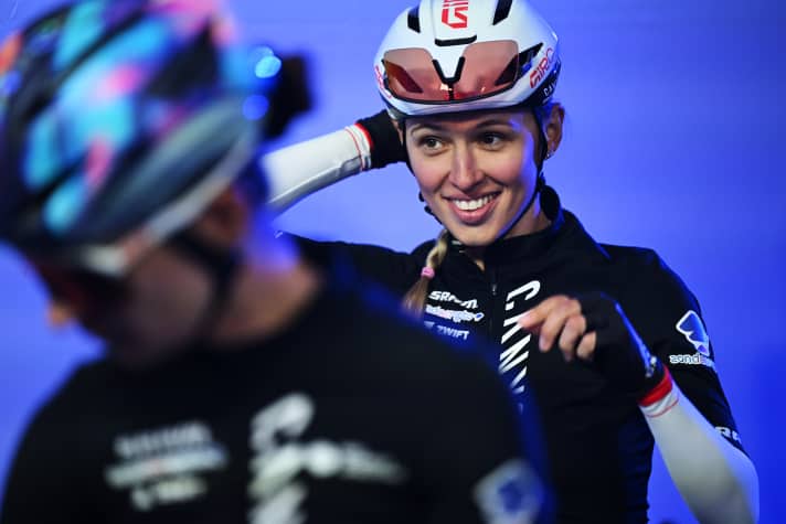 Wollte Rolf Aldag zurück in ihrem Team haben: Kasia Niewiadoma