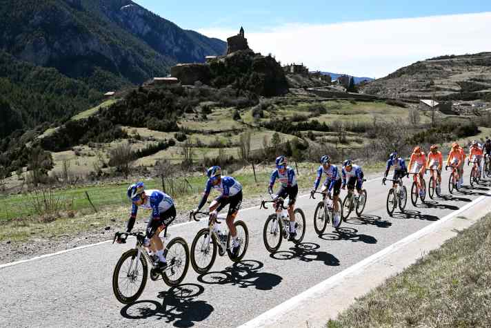 Red Bull - BORA - hansgrohe a assuré une grande partie du travail de suivi de l'étape. | Getty Images/ Szymon Gruchalski
