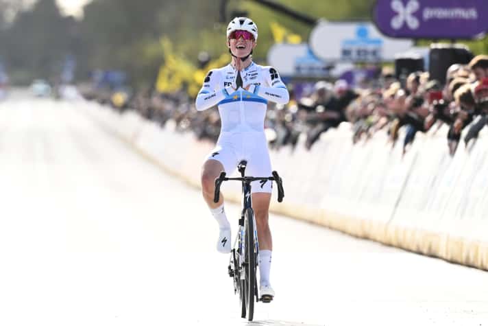 Demi Vollering showed at the Tour of Flanders why she is the absolute top favourite