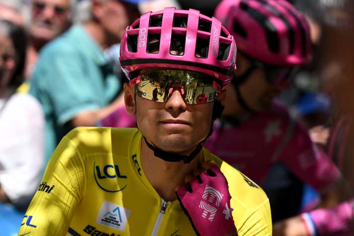 Alex Baudin (EF Education - EasyPost) a conservé le maillot jaune pour une journée supplémentaire.