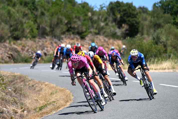 Georg Steinhauser (EF Education-EasyPost) gehörte zur Fluchtgruppe des Tages.
