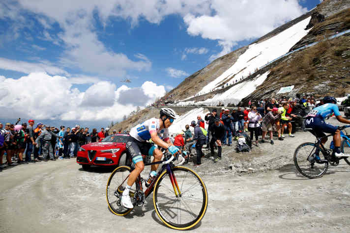 Der Colle delle Finestre stand schon 2018 auf dem Programm