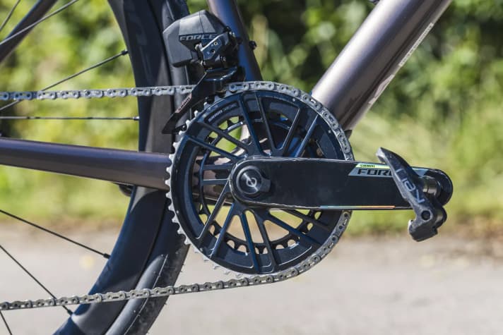 Die neue SRAM Force passt auch hervorragend zum Anspruch eines Komfort-Renners.