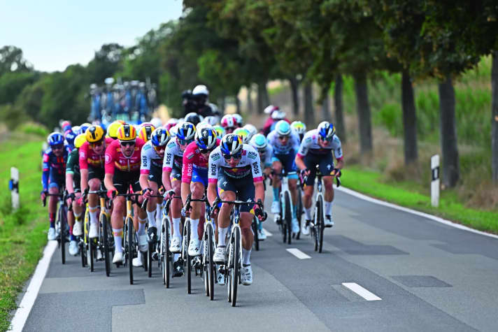 Edelhelfer. Florian Lipowitz leistete bei der Deutschland-Tour wichtige Helferdienste.
