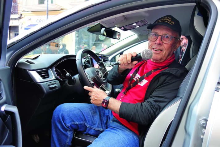 "We hope that German cycle tourists will also come next year." - Arturo Sintes, organiser