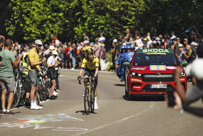 Test de talent : Jörgen Nordhagen, Norvégien de 19 ans, a remporté le plus grand nombre de points de montagne sur le Tour.
