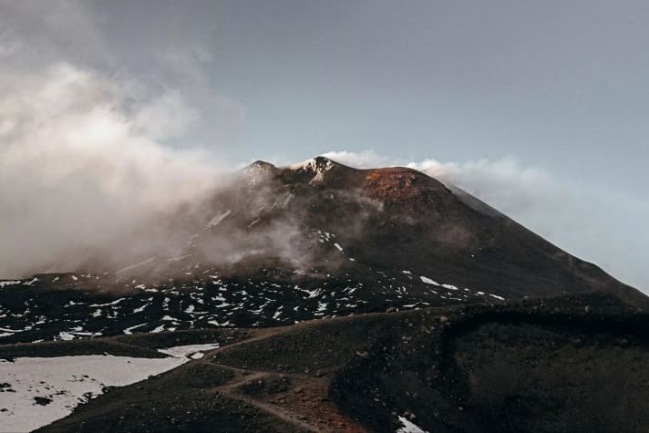 Cycling on a volcano?!
