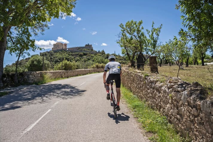 Nix los: Einsam geht auch mal. Unterwegs nach Artà.