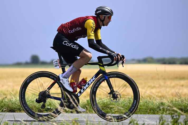 Equipment mit Tradition: Das Look mit Campagnolo-Ausstattung vom Team Cofidis