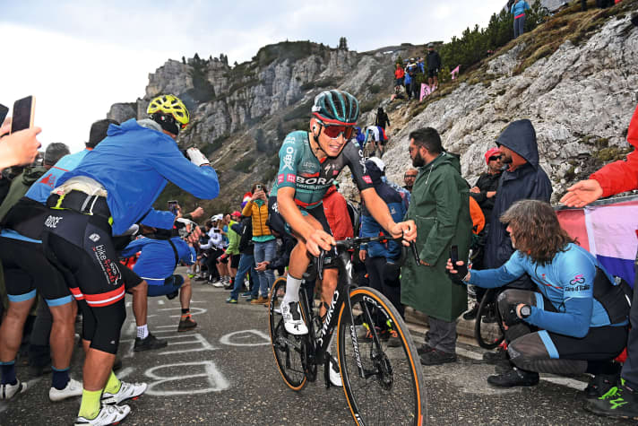 Giro d'Italia: Lennard Kämna spent three weeks trying not to lose any time to the best riders