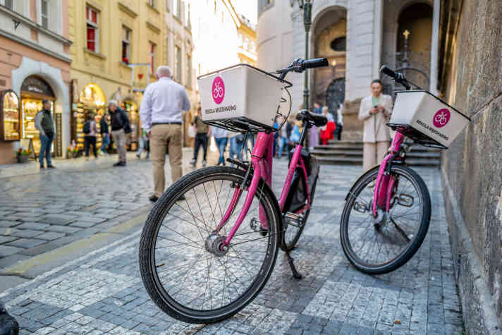 Barmenia's bicycle insurance even covers hire bikes.