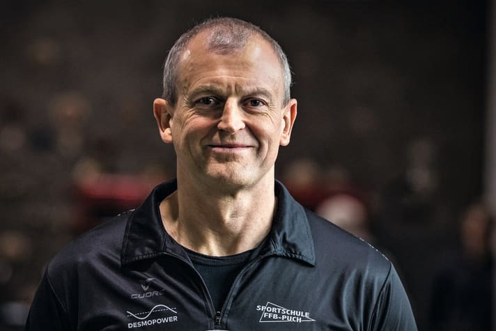 Lorenz Westner, coach at the FFB-Puch sports school in Fürstenfeldbruck