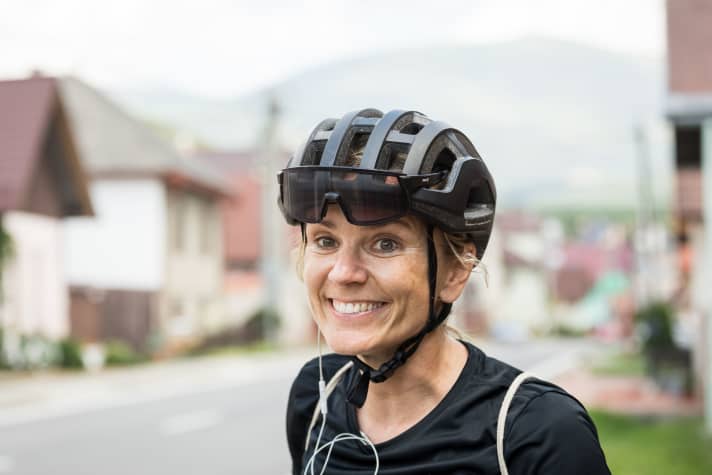 The German Sara Hallbauer ventures into a great adventure, the NorthCape4000