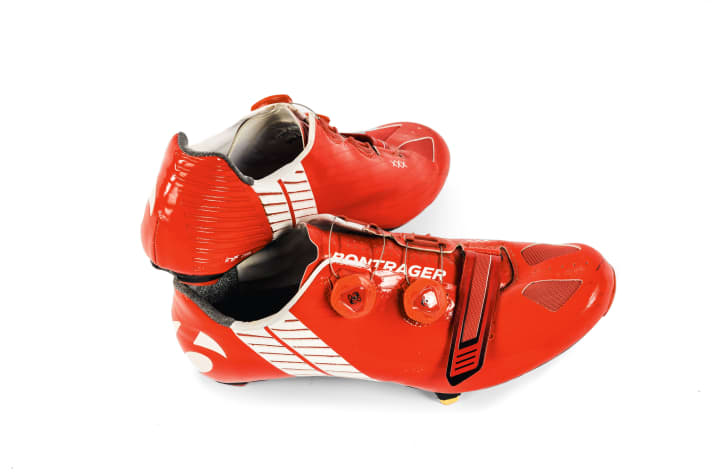 Immer noch im Einsatz: Bontrager-XXX Road-­Langzeittreter von 2016