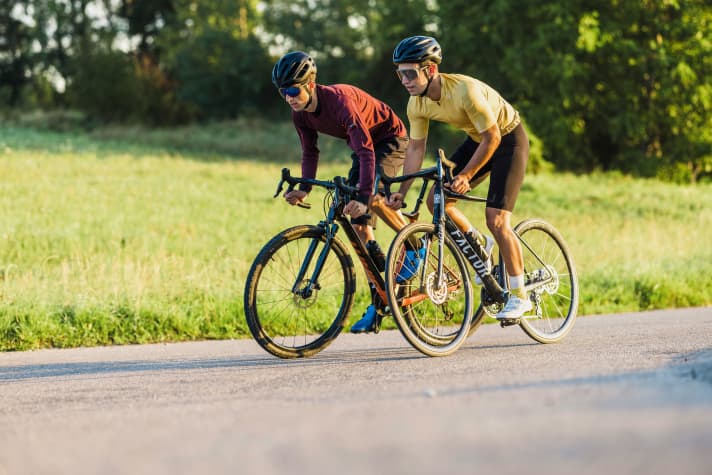 Der aerodynamische Einfluss der Bekleidung ist nicht zu unterschätzen.