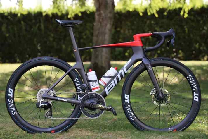This is Marius Mayrhofer's bike at the Tour de France 2025