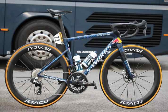 Das Specialized S-Works Tarmac SL8 von Florian Lipowitz