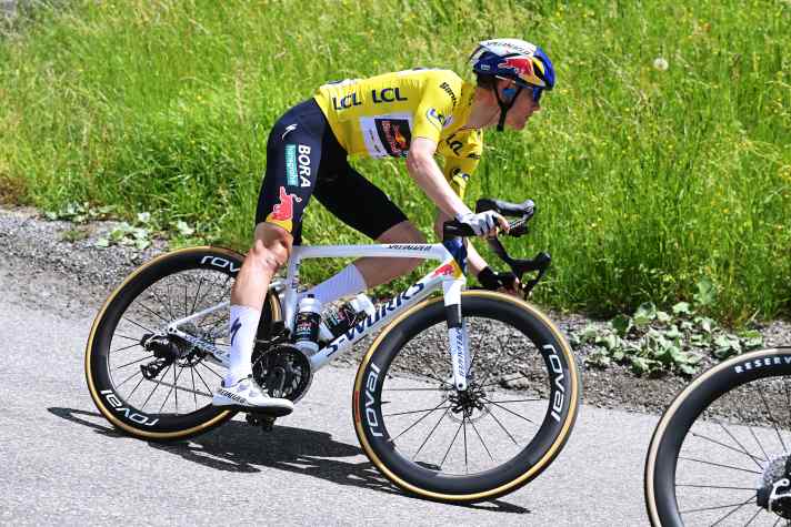 Auslaufmodell: Das bewährte Tarmac SL8 wird wohl zur Tour vom Nachfolger  SL9 ersetzt