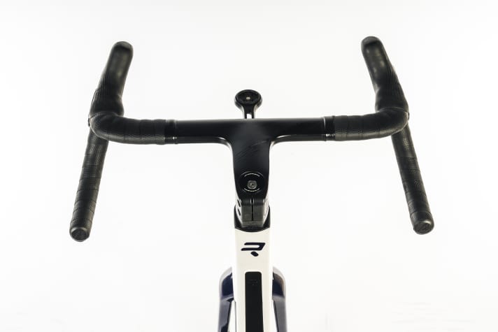 Das Ridley Grifn hat eine aerodynamische Lenkereinheit