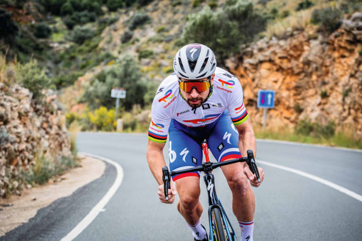 Peter Sagan roule déjà depuis 2015 sur Specialized