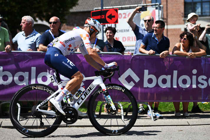 Neuheit, aber noch nicht offiziell: Aero-Renner Litening Aero von Cube