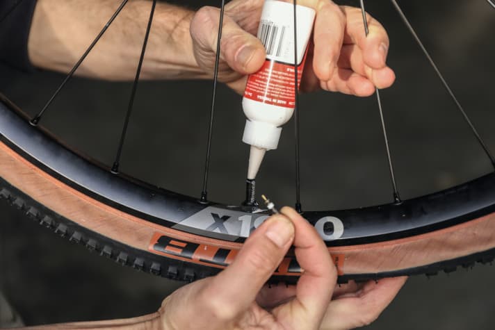 Auch schlauchlos ist eine Option