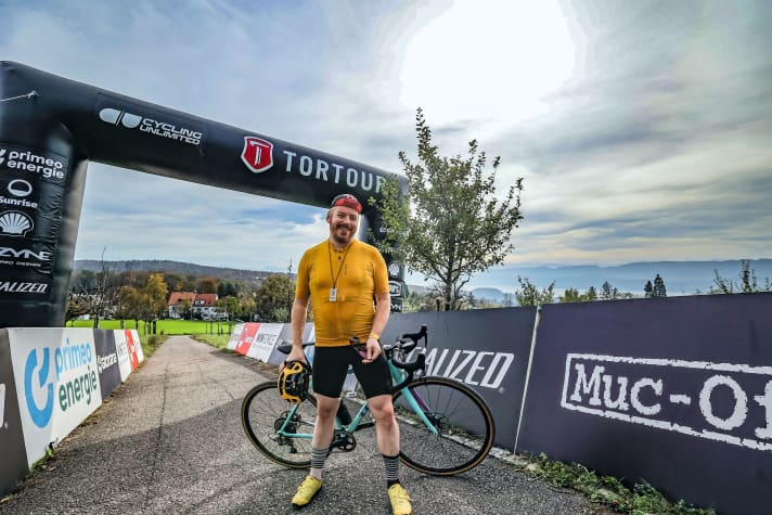 David Tschenett kennt die Tortour Gravel von Beginn an und hat schon alle Wetter erlebt