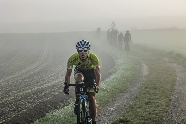 Mystische Stimmung bei der Tortour Gravel