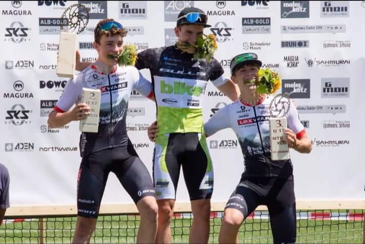 Was able to assert himself: Dennis Krimmel is Baden-Württemberg champion