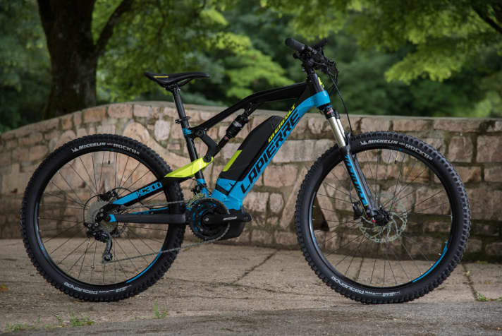   The Overvolt XC 300 marks Lapierre's entry into the world of E-MTBs.