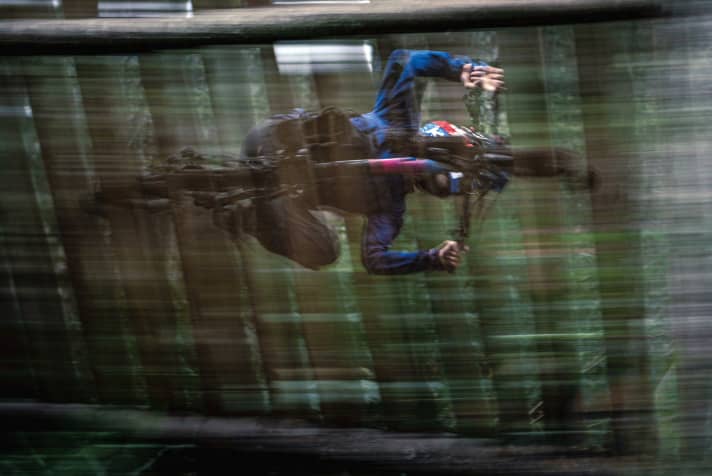 You need self-confidence for the wallride.