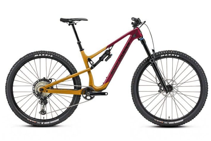 Slimmer and a little more curvy: the predecessor of the new Rocky Mountain Instinct with replaceable shock mount.