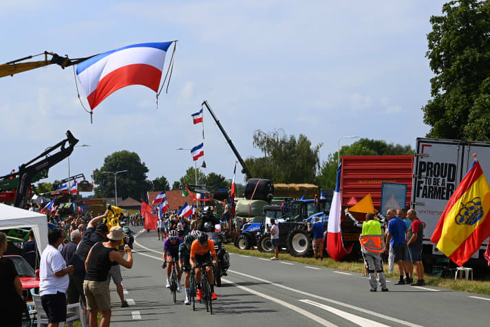 The first three stages of the 2022 Vuelta led through the Netherlands