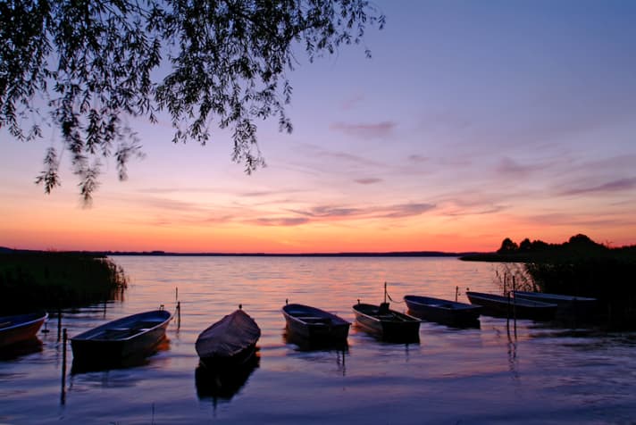   Glaciers shaped the hilly landscape of the Schorfheide during the Ice Age and left behind many lakes 