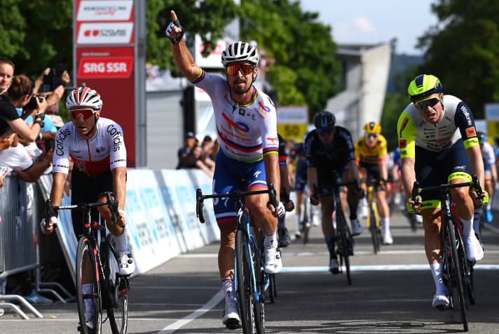 Peter Sagan a remporté une étape du Tour de Suisse pour la dernière fois.