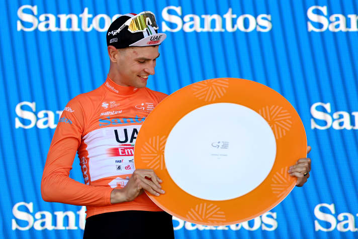 Der einstige Esports-Weltmeister Jay Vine gewann im Januar die Tour Down Under