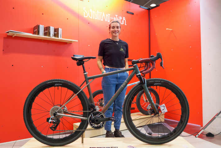 Ashley from Significant Other builds bikes that are meant to be a part of life. Hence the name, because significant other means "life companion" or "better half"