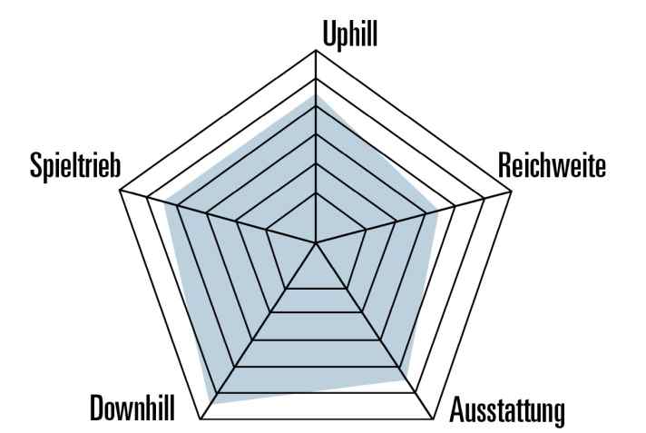 Bei den Fahreigenschaften und der Ausstattung sammelt Propain viele Punkte. Die Reichweite des Bikes könnte noch etwas besser sein.