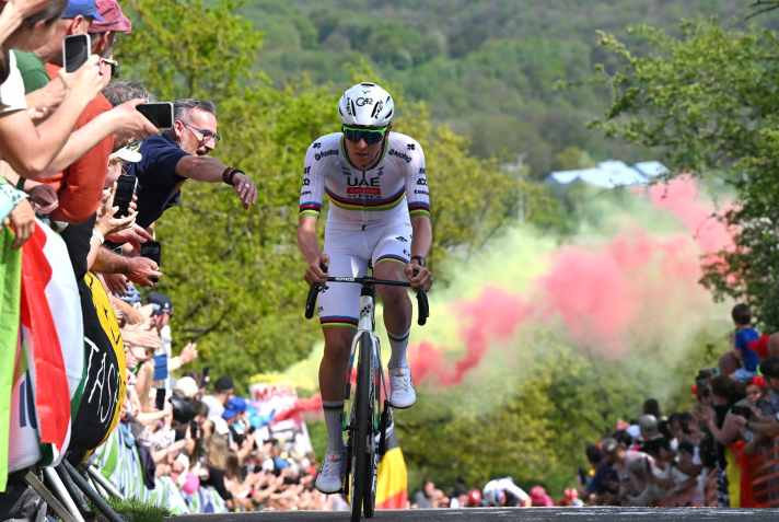 He was also unstoppable at Liège-Bastogne-Liège: Tadej Pogacar