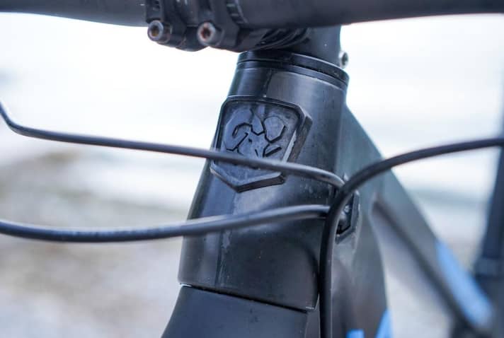   The unique piece is laminated by hand at Bike Ahead Composites in Würzburg.
