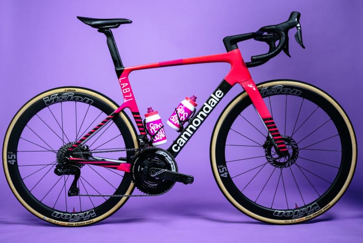 The Cannondale SuperSix EVO LAB71