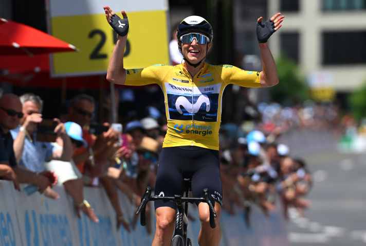 Kann Marlen Reusser der Italienerin den Sieg bei der UAE Tour Women streitig machen?