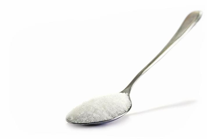   How much sugar can I have? Two teaspoons of sugar correspond to about 30 kcal.