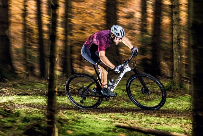 Relationship highlight: The Scalpel HT's high level of seating comfort paid off during a marathon training round around Nuremberg with 155 kilometres and 2340 metres of altitude.